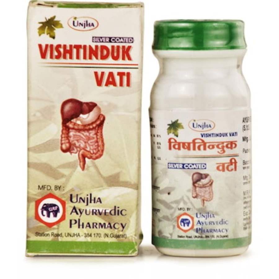 Unjha Silver Coated Vishtinduk Vati - 10 GM