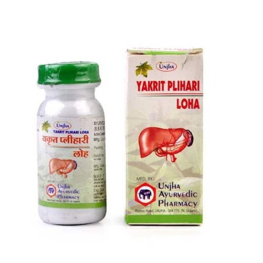 Unjha Yakrit Plihari Loha Tablet - 40 Tablets