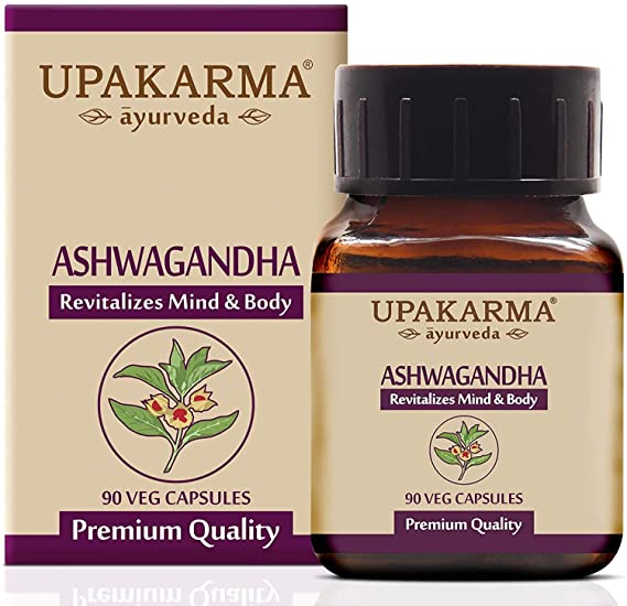 Upakarma Ashwagandha Capsules - 90 Capsules