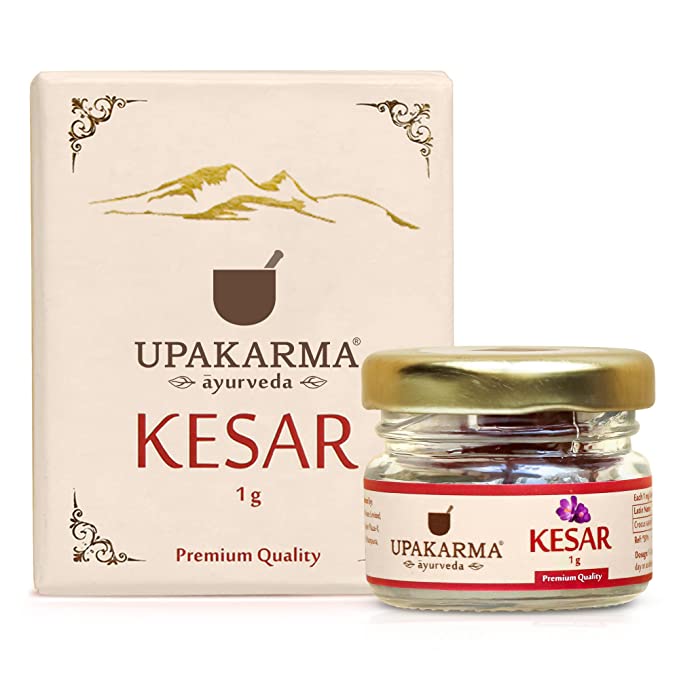 Upakarma Finest Grade Kashmiri Kesar/Saffron - 1 GM