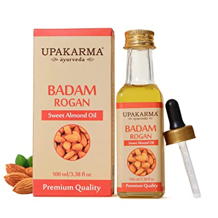 Upakarma Sweet Almond/Badam Rogan Oil - 100 ML