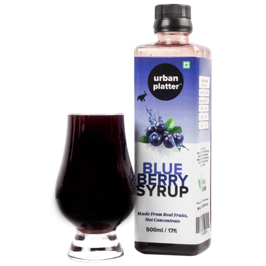 Urban Platter Blueberry Syrup - 500 ML