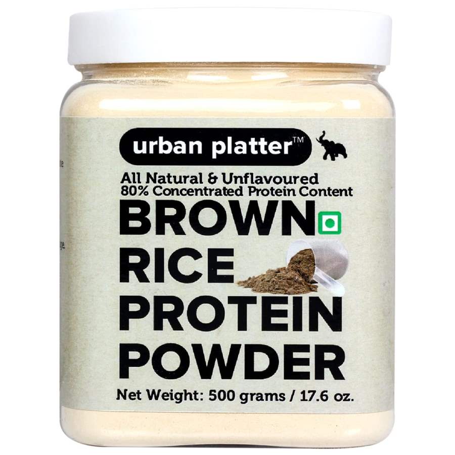 Urban Platter Brown Rice Protein Powder - 500 GM