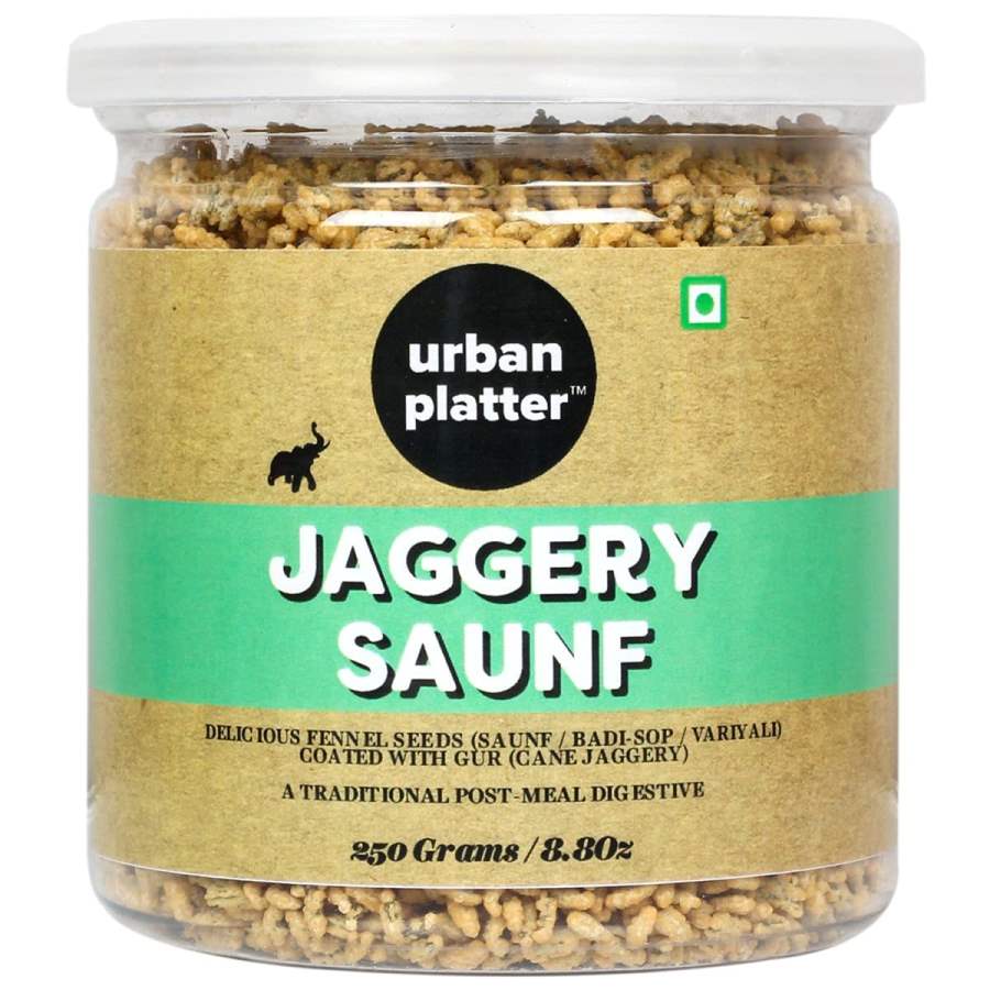 Urban Platter Jaggery Saunf - 250 GM