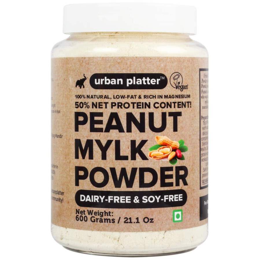 Urban Platter Peanut Milk Powder - 600 GM