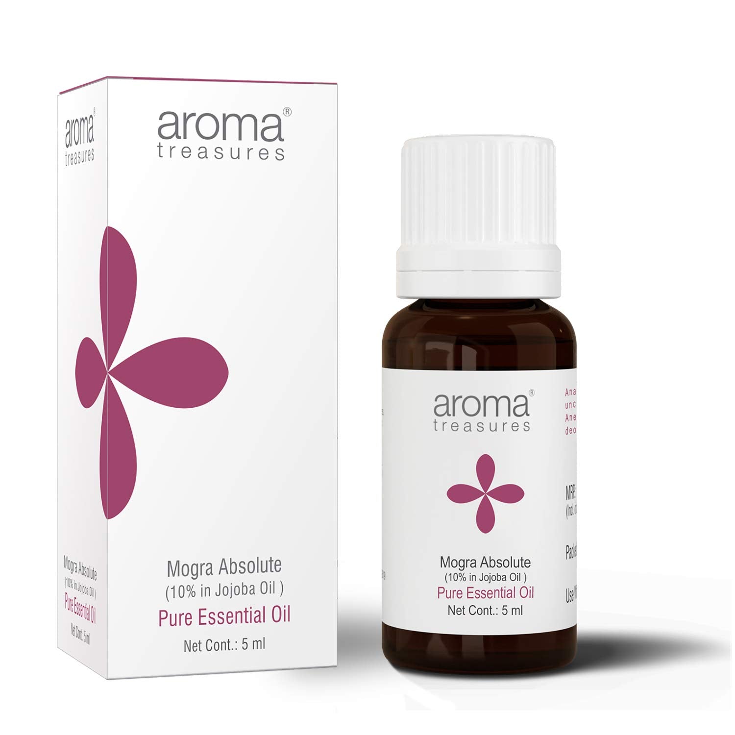 Aroma Treasures Mogra Absolute Essential Oil - 5 ML