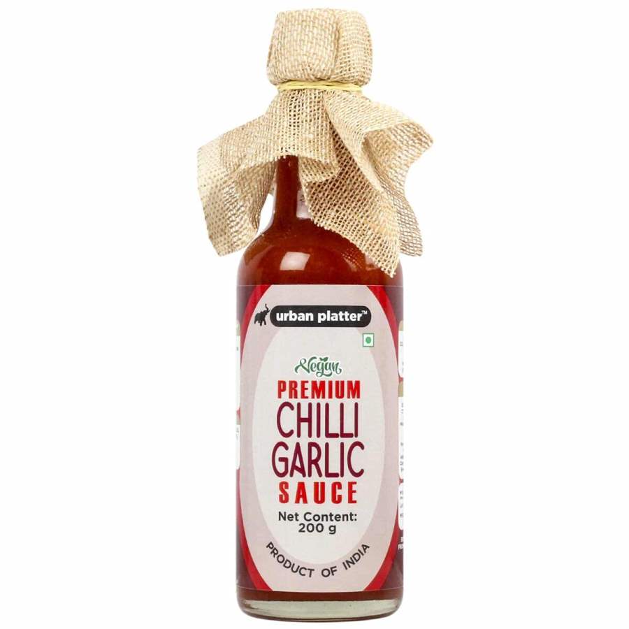 Urban Platter Vegan Chilli Garlic Sauce - 200 GM