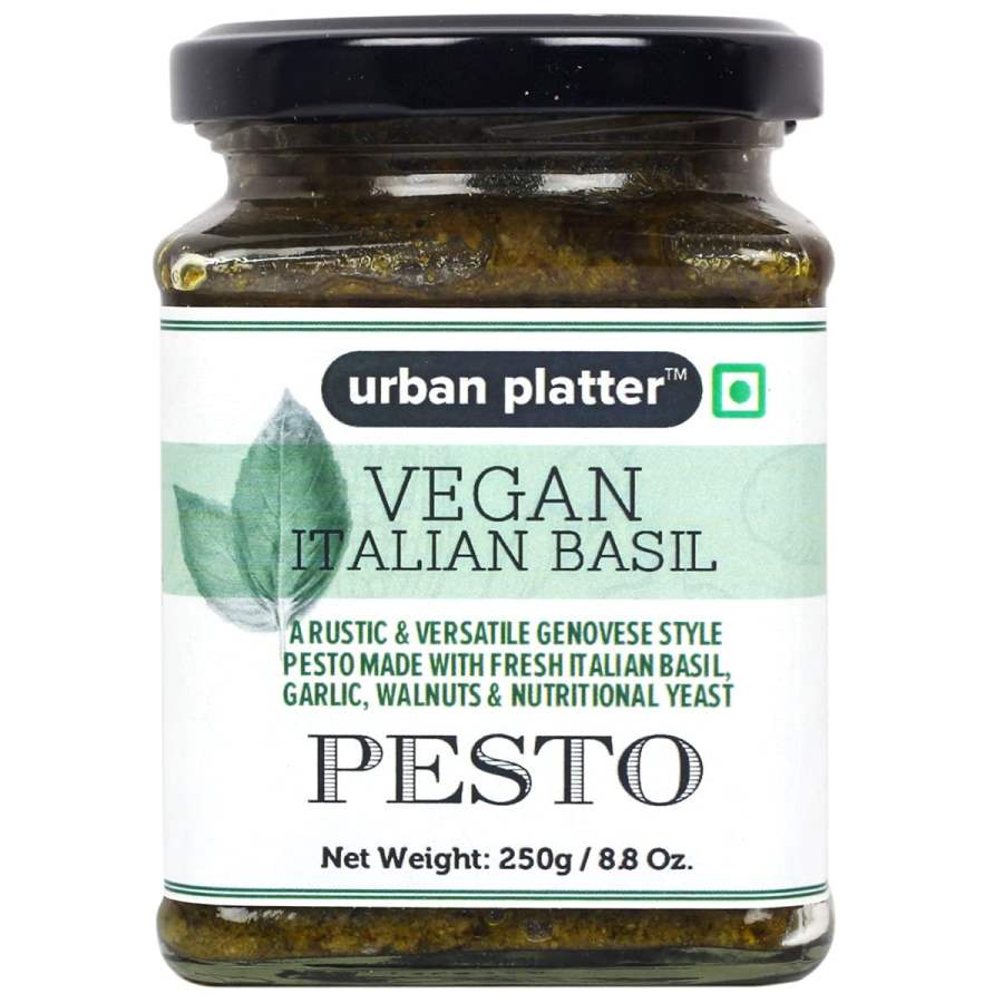 Urban Platter Vegan Italian Basil Pesto - 250 GM