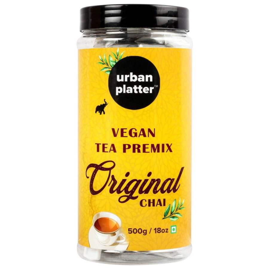 Urban Platter Vegan Tea Premix, Original Chai - 500 GM