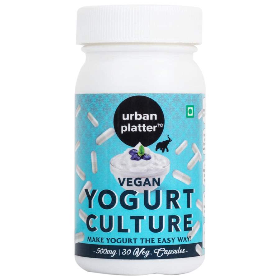 Urban Platter Vegan Yogurt Culture, 30 Veg Capsules - 30 Caps