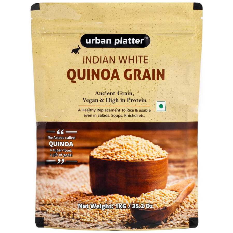 Urban Platter Whole White Indian Quinoa Grain - 1 KG