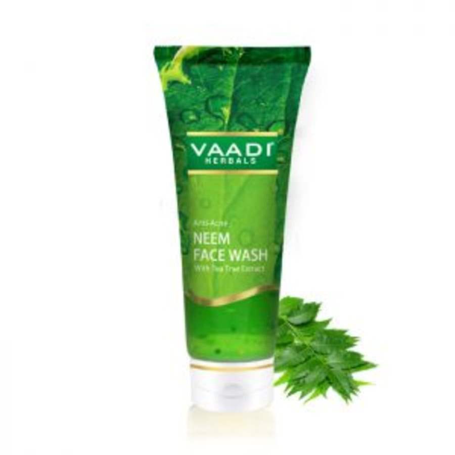 Vaadi Herbals Anti Acne Neem Face Wash with Tea Tree Extract - 60 ML