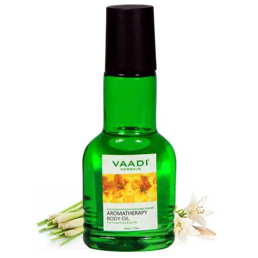 Vaadi Herbals Body Oil Lemongrass and Lily Oil - 50 ML