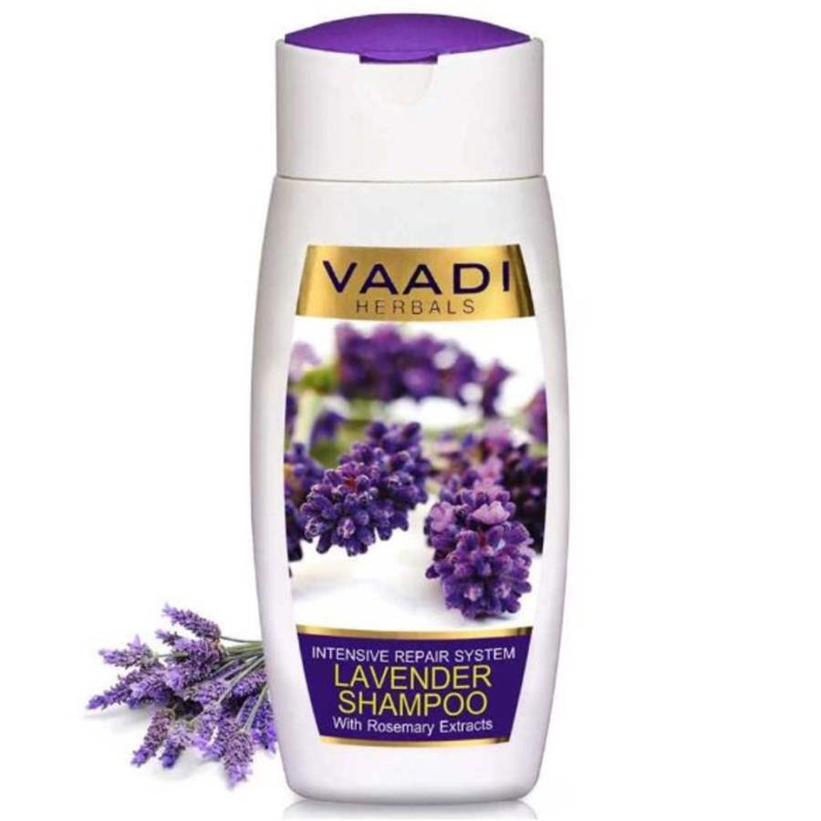 Vaadi Herbals Lavender Shampoo with Rosemary Extract - 110 ML