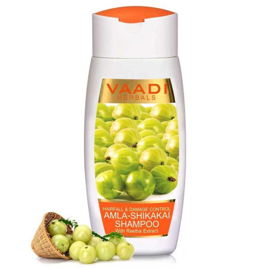 Vaadi Herbals Amla Shikakai Shampoo Hairfall and Damage Control - 110 ML