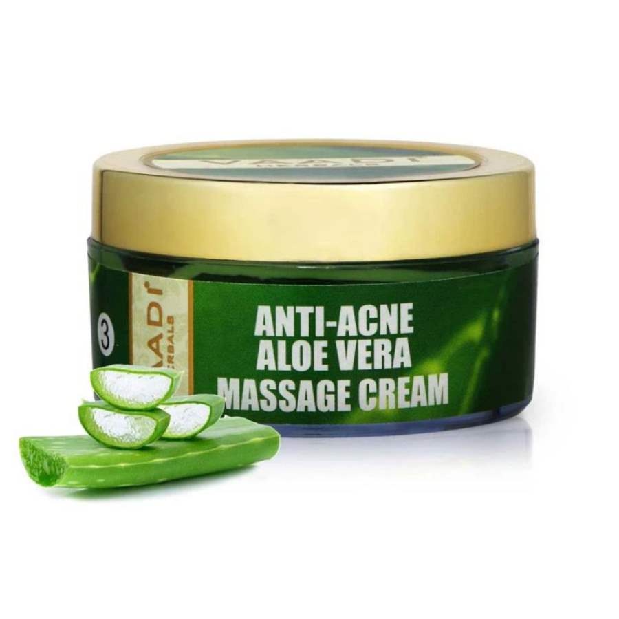 Vaadi Herbals Anti Acne Aloe Vera Massage Cream - 50 GM