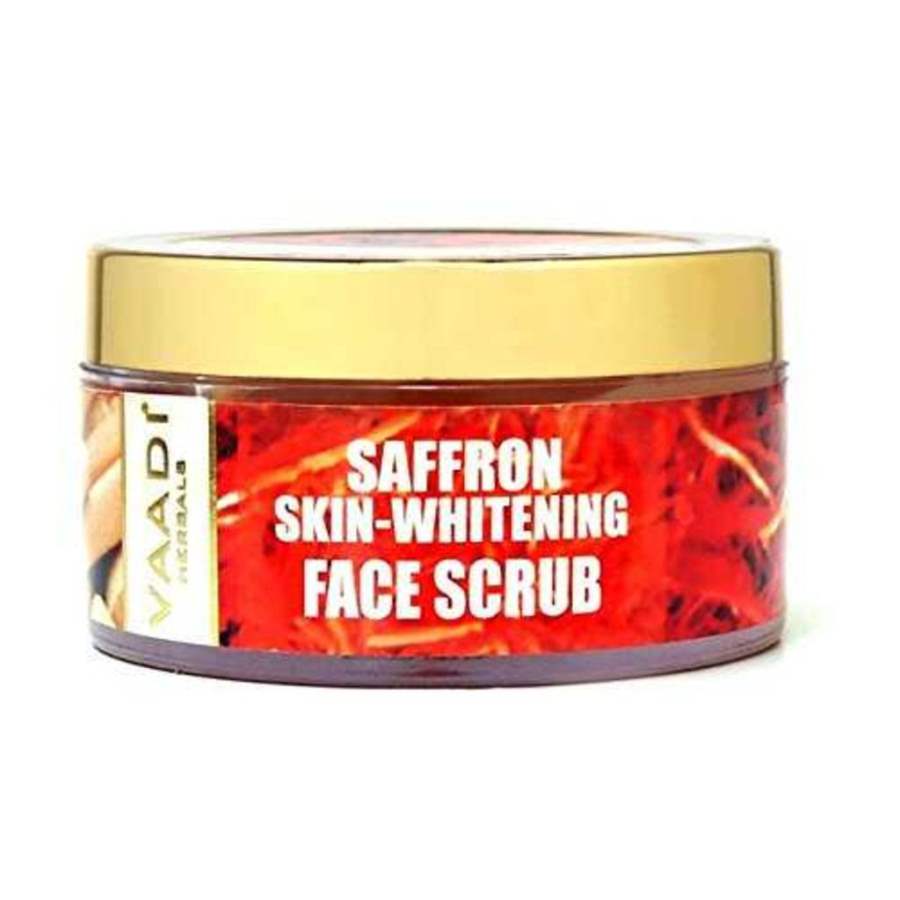 Vaadi Herbals Saffron Skin Whitening Face Scrub - 50 GM