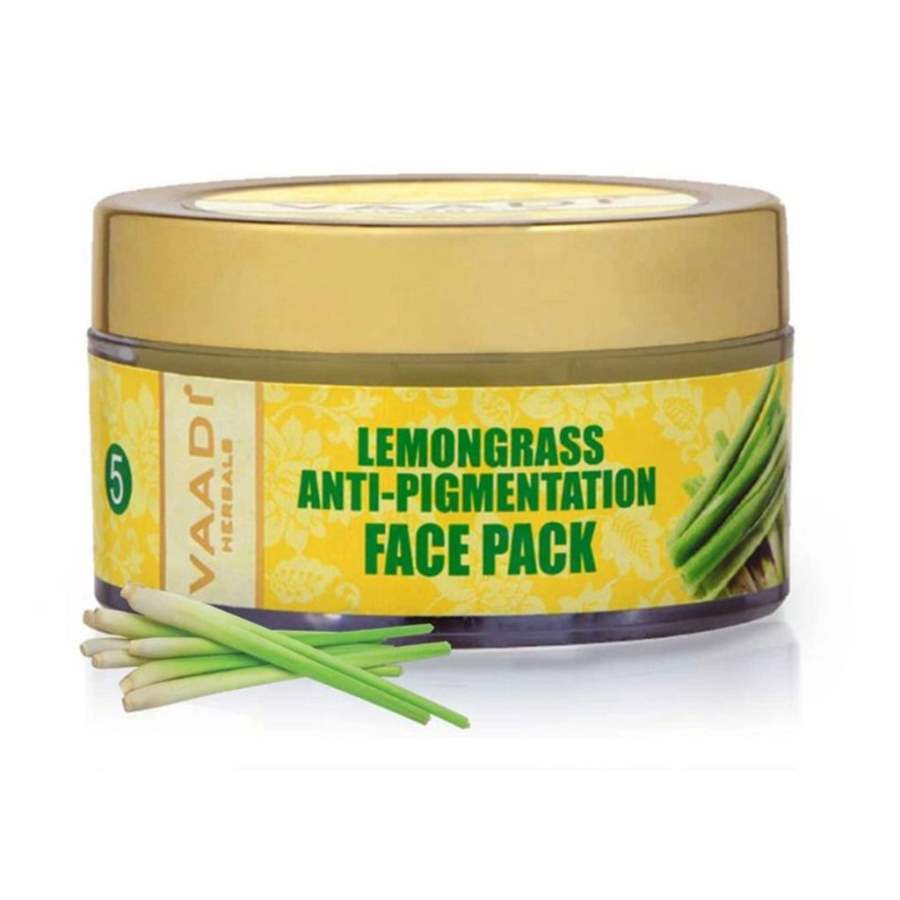 Vaadi Herbals Lemongrass Anti Pigmentation Face Pack - 70 GM