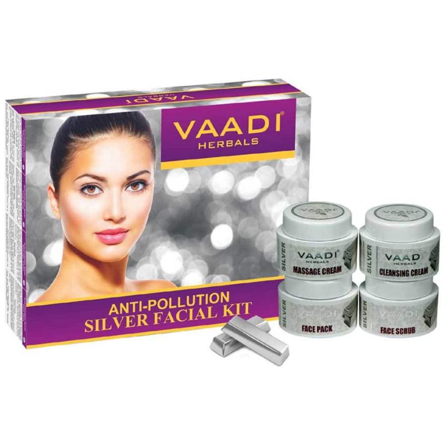 Vaadi Herbals Silver Facial Kit - 70 GM