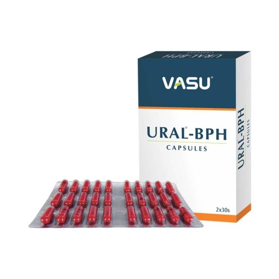 Vasu Pharma Ural BPH Capsules - 60 Nos