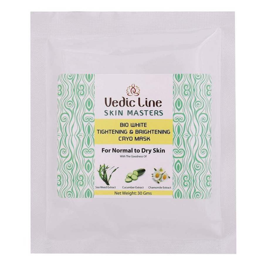 Vedic Line Bio White Cryo Mask For Normal To Dry Skin - 30 ML