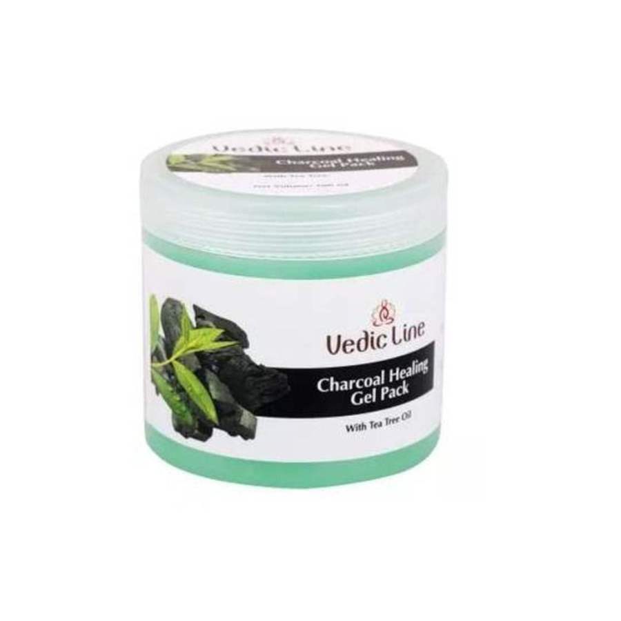 Vedic Line Charcoal Healing Gel Pack - 100 ML