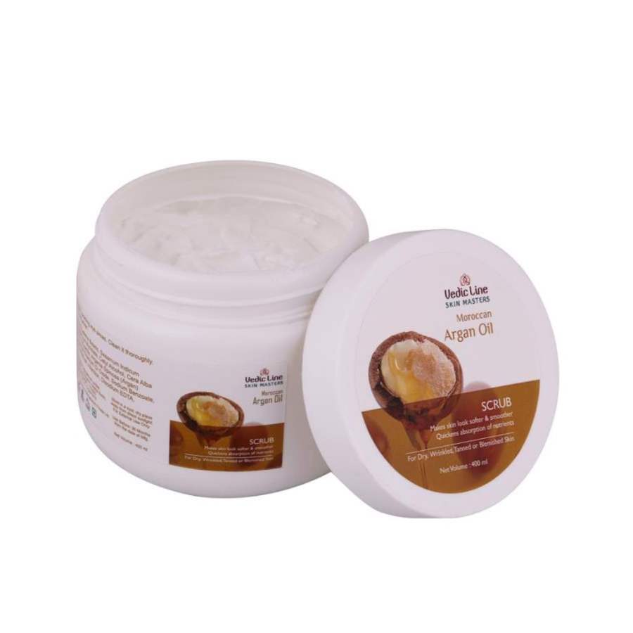 Vedic Line Moroccan Argan Oil Scrub - 500 ML