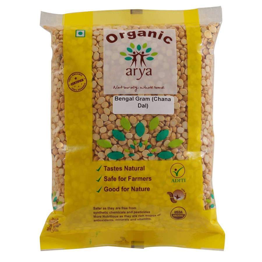 Arya Farm Bengal Gram Chana Dal - 500 GM