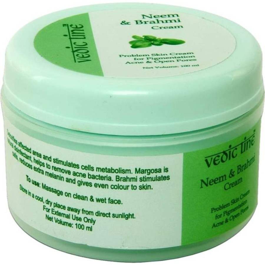 Vedic Line Neem And Brahmi Cream - 100 ML