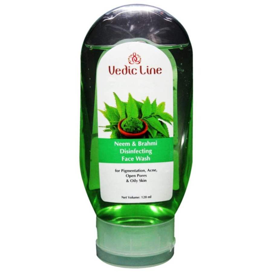 Vedic Line Neem Brahmi Disinfecting Face Wash - 120 ML