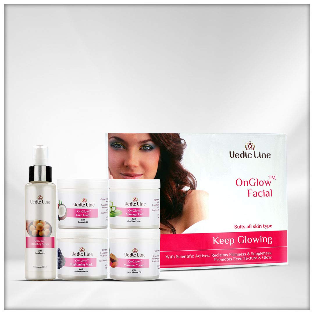 Vedic Line Onglow Facial Kit - 500 ML