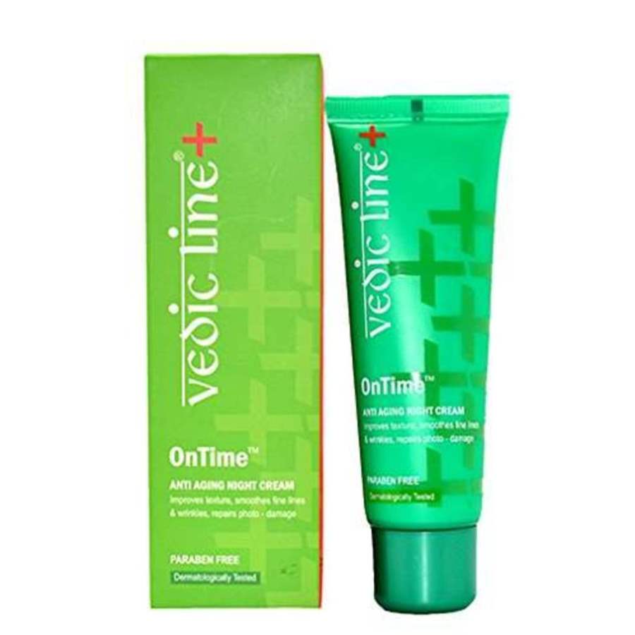 Vedic Line Ontime Anti Ageing Night Cream - 50 ML