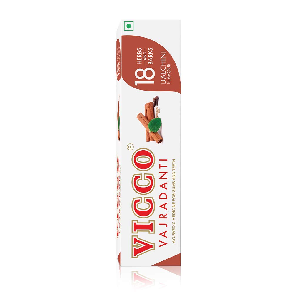 Vicco Vajradanti Ayurvedic 18 Herbs and Barks Toothpaste - 160 GM