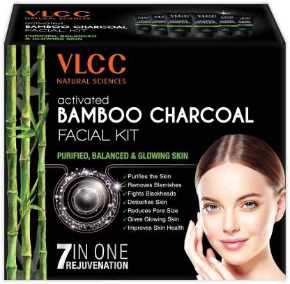 VLCC Activated Bamboo Powder Charcoal Facial Kit - 60 GM