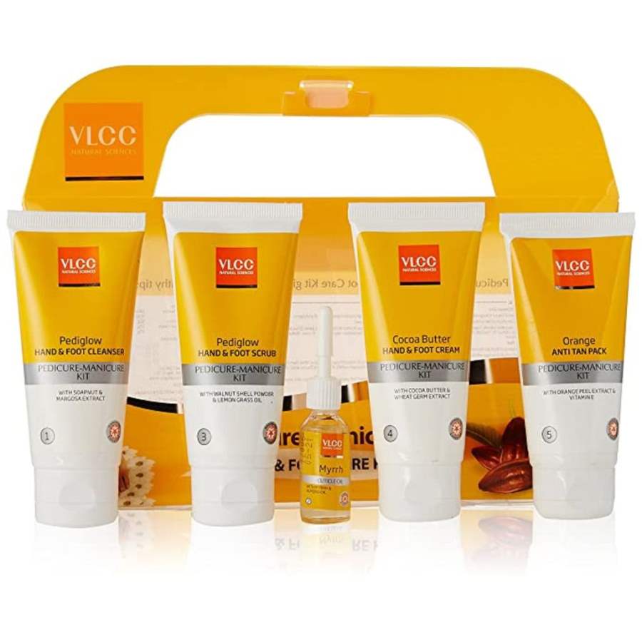 VLCC Manicure Pedicure Kit - 150 GM + 60 ML