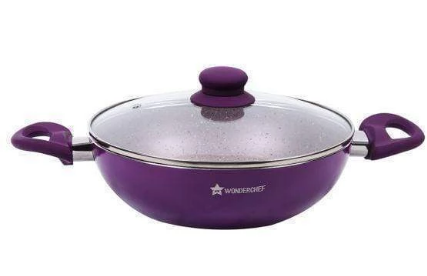 Wonderchef Wok With Lid - 20 CM