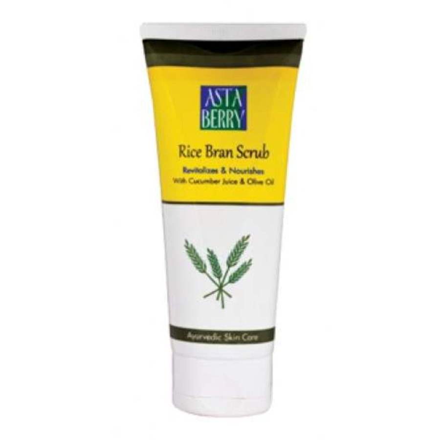 Asta Berry Rice Bran Scrub - 100 ML