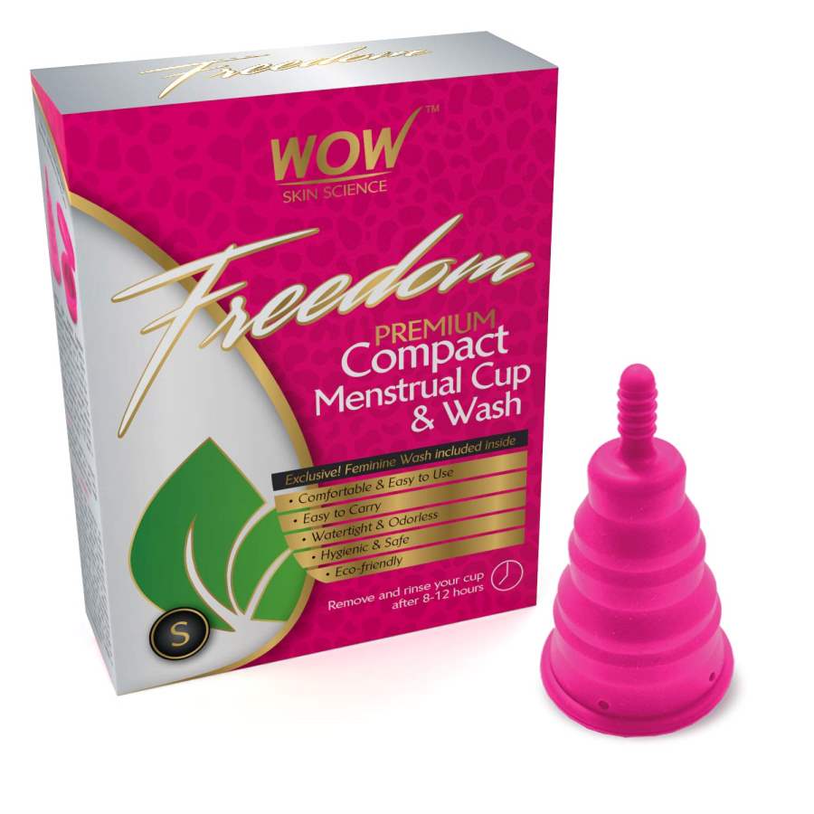 WOW Freedom Reusable Menstrual Cup and Wash - 60 ML