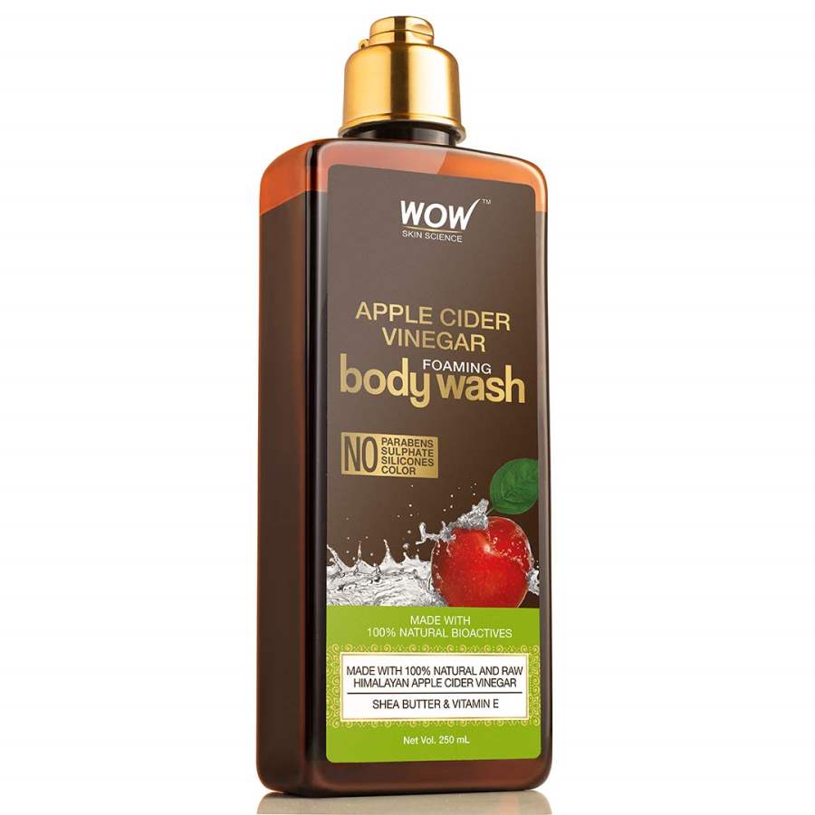 WOW Skin Science Apple Cider Vinegar Foaming Body Wash - 250 ML