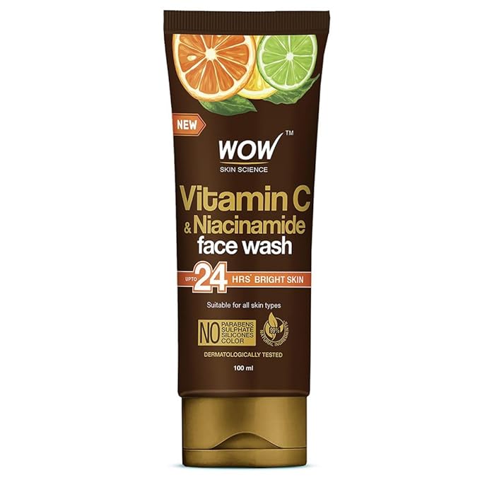 WOW Skin Science Brightening Vitamin C & Niacinamide Face Wash - 100 ML