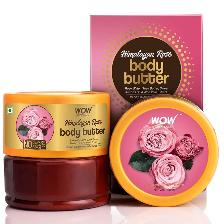 WOW Skin Science Himalayan Rose Body Butter - 200 ML