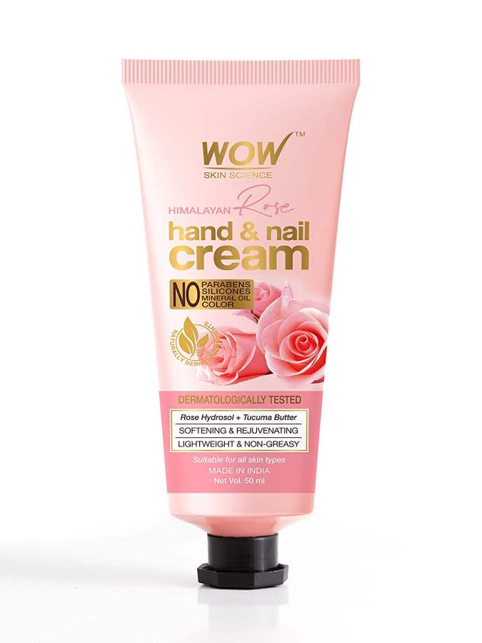 WOW Skin Science Himalayan Rose Hand & Nail Cream - 50 ML