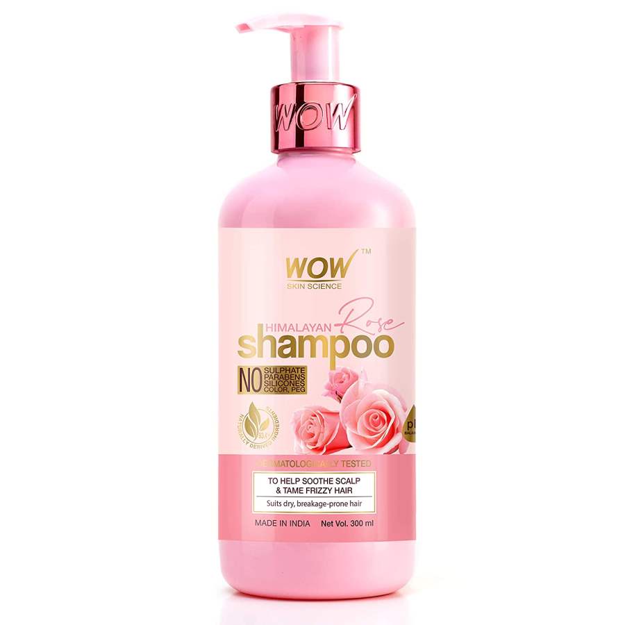 WOW Skin Science Himalayan Rose Shampoo - 300 ML