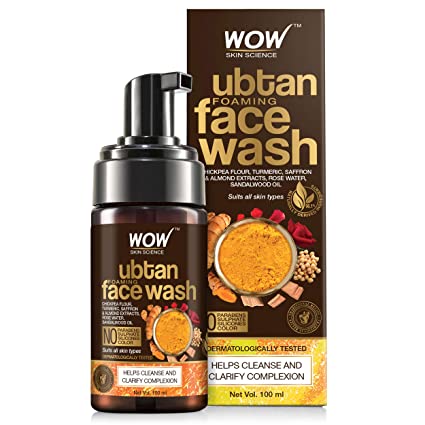 WOW Skin Science Ubtan Foaming Face Wash - 100 ML