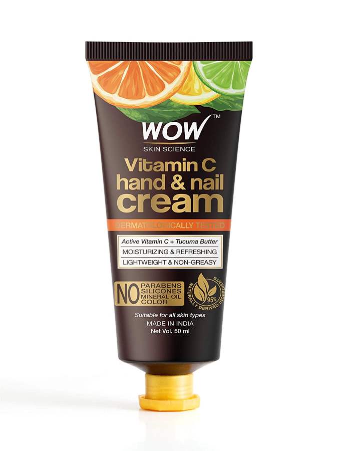 WOW Skin Science Vitamin C Hand & Nail Cream - 50 ML