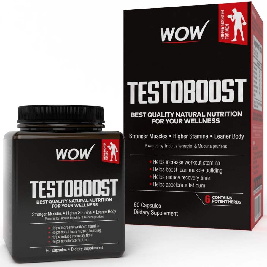 WOW Skin Science WOW Testoboost 550mg - 60 Caps