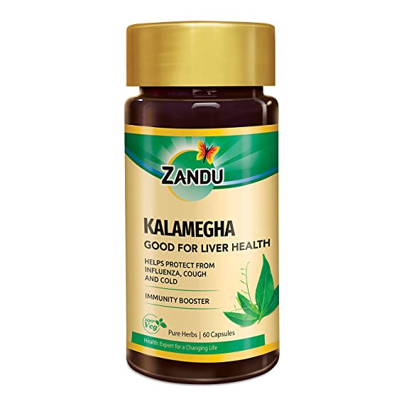 Zandu Kalamegha Good For Liver Health Capsules - 60 caps