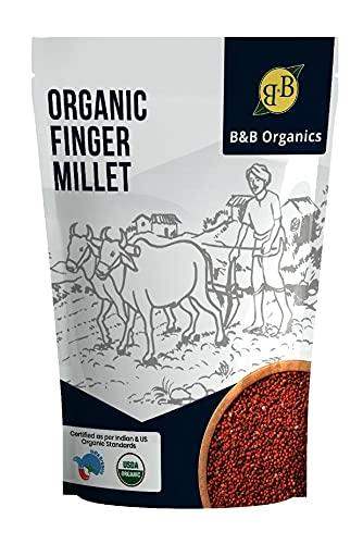 B & B Organics Finger Millet (Ragi) - 500 g