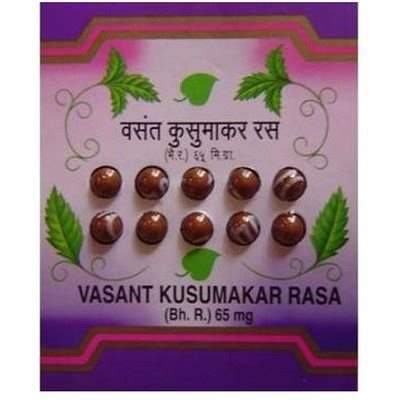 Zandu Vasant Kusumakar Ras - 10 Tabs