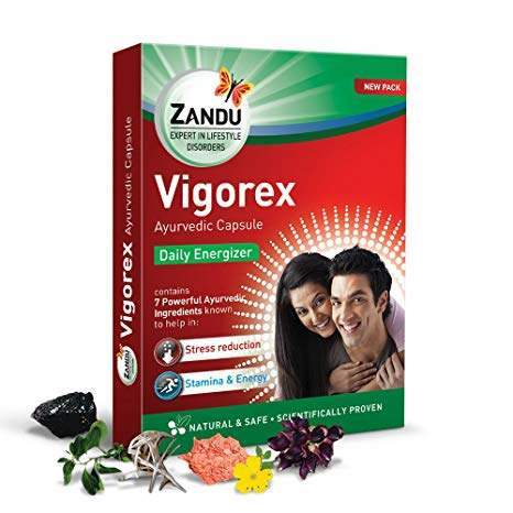 Zandu Vigorex Tablets - 10 Caps